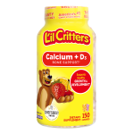 PLUS會員：L'il Critters 麗貴 兒童維生素D3+磷鈣軟糖 150粒