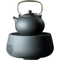 容山堂新款火山石陶瓷煮茶壶黑茶普洱茶烧水壶电陶炉茶炉套装茶具