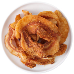 島城鵬程香酥豬油渣零食網紅豬肉粕油炸五花肉油渣子青島脂渣特產