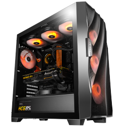 Antec 安鈦克 DF700 Flux RGB ATX機(jī)箱 半側(cè)透 黑色