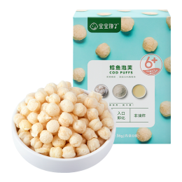 寶寶饞了 嬰幼兒鱈魚泡芙 36g