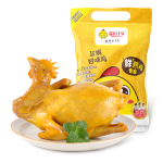 溫氏 供港鮮熟鹽焗雞1.4斤 農(nóng)家散養(yǎng)土雞 冷凍古法鹽焗雞熟食肉類