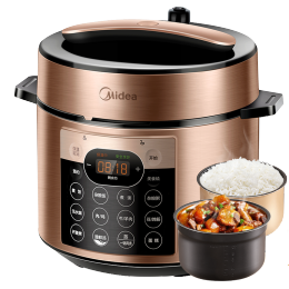22日20點(diǎn)：Midea 美的 MY-YL60Q3-451 電壓力鍋 6L