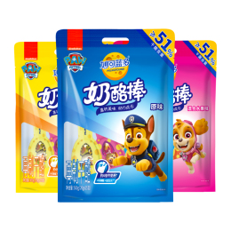 妙可藍(lán)多奶酪棒汪汪隊(duì)兒童零食健康營養(yǎng)高鈣寶寶乳酪原味25支即食