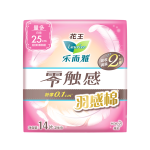Laurier 樂(lè)而雅 零觸感薄護(hù)翼型衛(wèi)生巾 25cm 14片