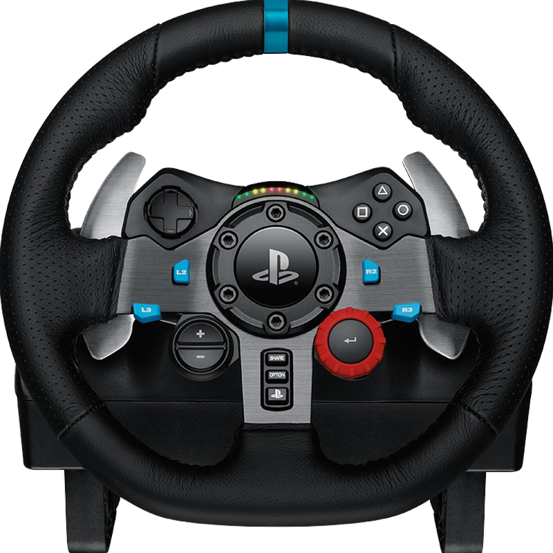 罗技（G）G29/G920/G923游戏方向盘 赛车方向盘模拟器力反馈 GT赛车7地平线5欧卡2极品飞车 (适用于PS4 PC)G29方向盘+踏板