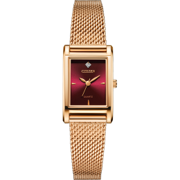 西铁城（CITIZEN）手表女士石英日韩表Juicy Tint钢带学生七夕送礼物EJ6123-81Z