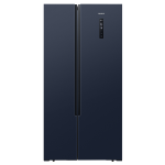 SIEMENS 西門子 502升變頻冷藏雙開門對開門大容量超薄嵌入式家用冰箱湖蘊(yùn)藍(lán)以舊換新K65L56SMEC