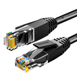 SAMZHE 山澤 WD6015 六類CAT6 圓線千兆網(wǎng)線 黑色 1.5m