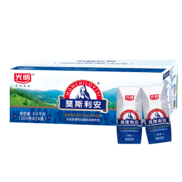 Bright 光明 莫斯利安 風(fēng)味酸牛奶 原味 200g*24盒