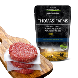 Thomas Farms 托姆仕牧場(chǎng) 谷飼安格斯牛肉餅 500g