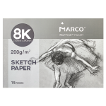 MARCO 马可 Raffine系列 700707E 素描纸 8K 200g 15张