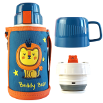 BEDDYBEAR 杯具熊 szw-02 兒童保溫杯 3D復(fù)古萌寵款 600ml 獅子王