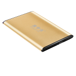 黑甲蟲(chóng) (KINGIDISK) 500G USB3.0 移動(dòng)硬盤(pán) SLIM系列 2.5英寸 中國(guó)金 9.5mm金屬纖薄 抗震抗壓 SLIM500