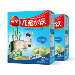 三全 兒童水餃 鱈魚海苔味 300g*2盒