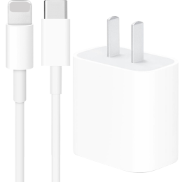 MICROKIA苹果充电器正品充电线氮化镓30W快充线PD套装适用iPhone14ProMax 16 15手机13充电头20W数据线12 【8-14全系】20W快充头+闪充线丨1米套装