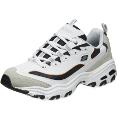 SKECHERS 斯凱奇 D'lites 1.0 男子休閑運(yùn)動(dòng)鞋 666114/WLGY 白色/淺灰色 39