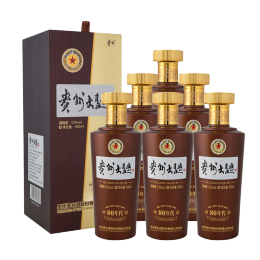 MOUTAI 茅臺 貴州大曲 80年代 53%vol 醬香型白酒 500ml 單瓶裝