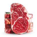 大希地【贈禮包】整切牛排牛肉生鮮兒童牛排 原肉凍肉源盒裝600g/盒 菲力5片+眼肉5片