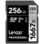 Lexar 雷克沙 PROFESSIONAL SD存儲卡 256GB（UHS-II、V60、U3)