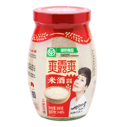廠家直銷爽露爽甜酒釀醪糟糯米酒880gX2瓶裝孝感佬米酒月子米酒