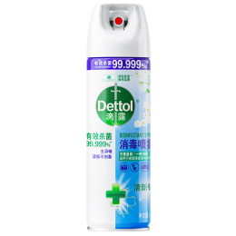 滴露（Dettol）消毒喷雾454ml鞋子除臭杀菌喷雾除臭喷雾鞋子马桶消毒除霉味铃兰