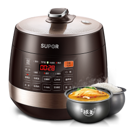 SUPOR 蘇泊爾 SY-60YC8001Q 電壓力鍋 6L 咖啡金