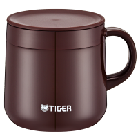 虎牌（TIGER）保温杯不锈钢双层真空办公咖啡杯MCI-A28C-T咖啡色280ml