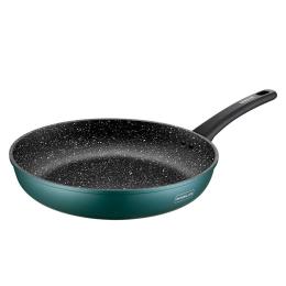愛仕達(dá)麥飯石色不粘鍋平底鍋牛排煎鍋家用煤氣灶電磁爐烙餅早餐鍋