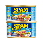 SPAM 世棒 午餐肉罐頭清淡口味198g*2罐