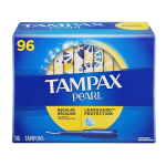 TAMPAX 丹碧絲 加拿大進口 易推長導管純棉衛(wèi)生棉條96支裝普通流量無香型