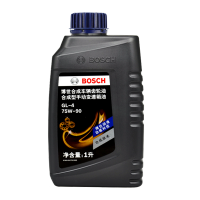 博世（BOSCH）手动变速箱油/手动档汽车合成齿轮油/手动波箱油 75W-90 1升装