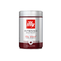 ILLY意利意大利原装进口意式黑咖啡 深烘咖啡粉250g/罐 