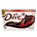 Dove 德芙 香濃黑巧克力 252g