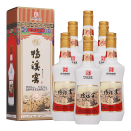 鸭溪窖酒52度 浓香型白酒 52度 500mL 6瓶 荣华记忆80版整箱
