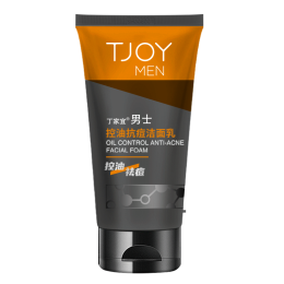TJOY 丁家宜 男士控油抗痘潔面乳 120g
