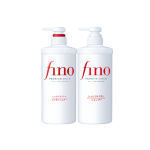 Fino 芬濃 透潤(rùn)美容液洗護(hù)套裝(洗發(fā)水550ml 護(hù)發(fā)素550ml)fino芬濃 日本進(jìn)口