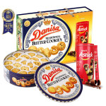 Danisa 皇冠丹麥曲奇 餅干禮盒 908g+150g愛時樂
