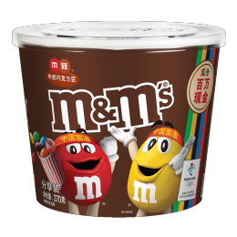 m&m's 瑪氏 牛奶巧克力豆 270g