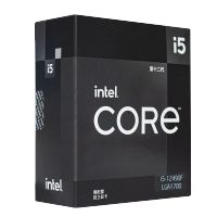 英特尔(Intel) i5-12490F 酷睿12代 处理器 6核12线程 单核睿频至高可达4.6Ghz 20M三级缓存 台式机CPU
