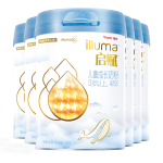 illuma 啟賦 惠氏啟賦(Wyeth illuma)藍鉆 4段學齡前兒童配方奶粉 810g*6罐