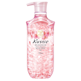 Kustie 蔻斯汀Kustie 新升級真櫻花花瓣沐浴露720ml