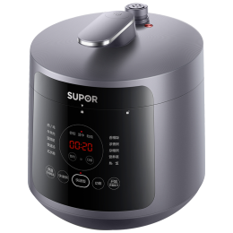 苏泊尔（SUPOR）深汤系列电压力锅5L家用全自动智能预约配蒸笼开盖火锅触控面板SY-50YC8011双胆电饭煲高压锅3-6人 5L