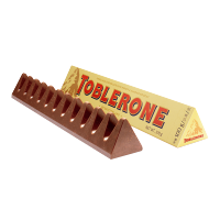 三角（Toblerone）瑞士牛奶巧克力含蜂蜜及巴旦木糖100g 休闲零食生日礼物女