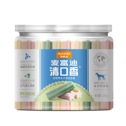 Myfoodie 麥富迪 清口香 狗零食 混合口味 潔齒骨 220g