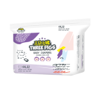 THREE PIGS 三只小豬 嬰兒拉拉褲全芯設(shè)計(jì)輕薄透氣干爽 褲型男女寶寶尿不濕囤貨裝 拉拉褲XL72片