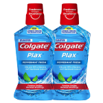 Colgate 高露潔 漱口水500ml*2去結(jié)石口臭去黃牙 99%殺菌進(jìn)口涑嗽口液速簌成人