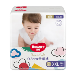 好奇 HUGGIES 好奇 嬰兒拉拉褲 XXL28片