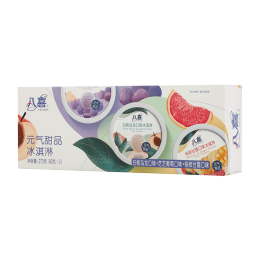 BAXY 八喜 冰淇淋 元?dú)馓鹌繁苛?芝芝葡萄 白桃烏龍 楊枝甘露 90g*3