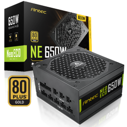 Antec 安鈦克 NE650 金牌（90%）全模組ATX電源 650W